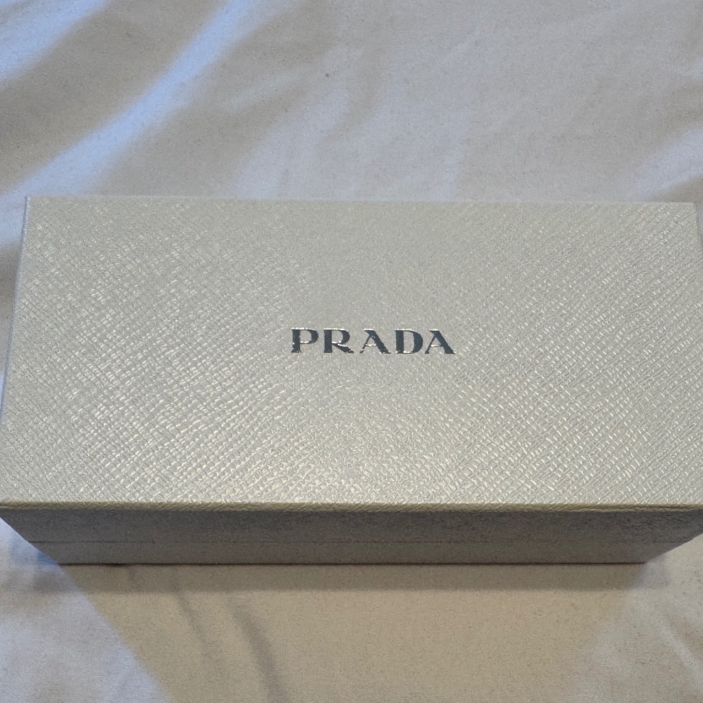 Authentic Prada Sunglasses Accessory Storage Box 7x3x8 Empty Case